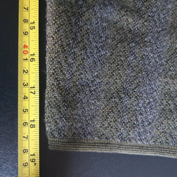 Ermenegildo Zegna SZ M Men's Crewneck Striped 70% Wool & 30% Cotton LS Sweater - Picture 10 of 12